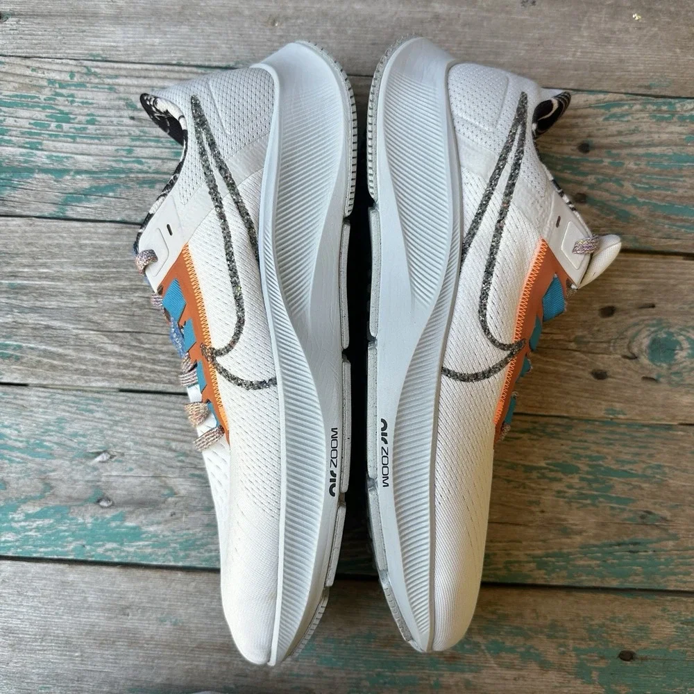 Nike Air Zoom Pegasus 38 Shoes Mens 11 White Photon Dust Running DC4520-100 READ